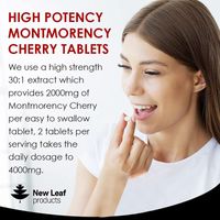 New Leaf Montmorency Cherry Tablets